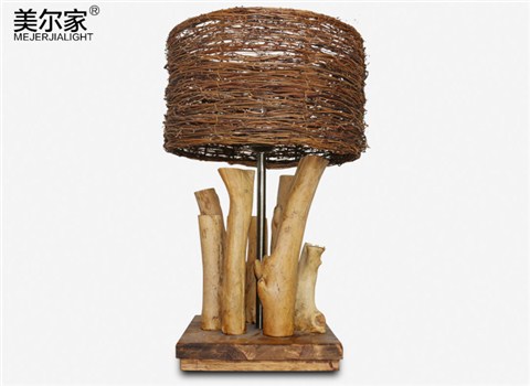 MEJ8135木艺台灯
