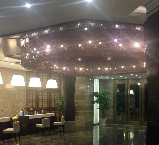 杭州陇林酒店使用美尔家藤艺吊灯