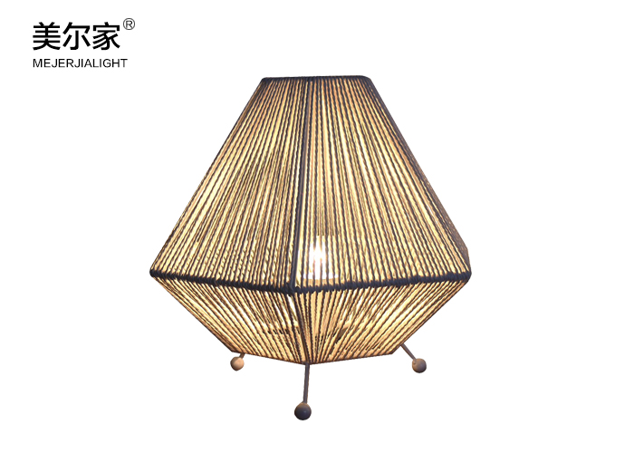 美尔家纸绳台灯 美尔家纸绳台灯